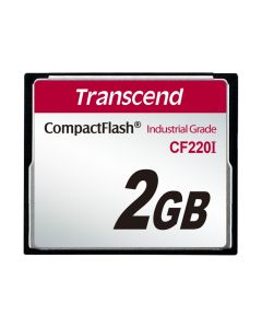 Картка пам'яті Transcend CF220I 2ГБ 220X SLC Промислового класу (TS2GCF220I)