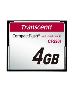 Картка пам'яті Transcend CF220I 4ГБ 220X SLC Промислового класу (TS4GCF220I)
