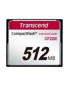 Картка пам'яті Transcend CF220I 512МБ 220X SLC Промислового класу (TS512MCF220I)