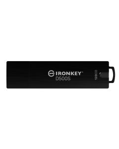 128ГБ USB-накопичувач Kingston IronKey D500S з апаратним шифруванням (IKD500S/128GB)