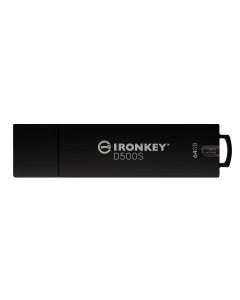 64ГБ USB-накопичувач Kingston IronKey D500S з апаратним шифруванням (IKD500S/64GB)