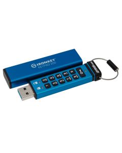 256ГБ Kingston IronKey Keypad 200 Флеш-накопичувач з апаратним шифруванням USB-A (IKKP200/256GB)