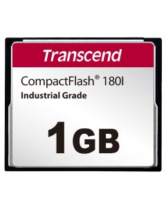 Карта пам'яті Transcend 1GB Industrial CF Card (180X) SLC mode WD-15 Wide Temp  Промислового класу - TS1GCF180I